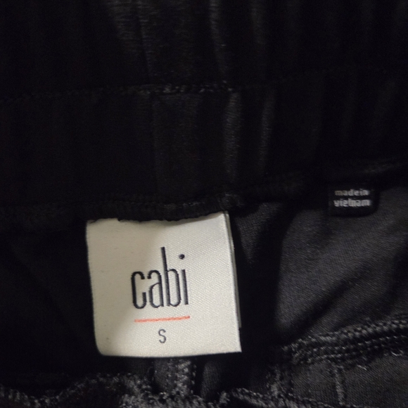 CAbi Black Elastic Waist Pants - Picture 5 of 6